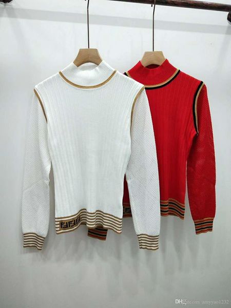 617 2019 летний бренд тот же стиль свитер круглый вырез с длинным рукавом письмо красный белый топ роскошная женская одежда цянь, White;black
617 2019 летний бренд тот же стиль свитер круглый вырез с длинным рукавом письмо красный белый топ роскошная женская одежда цянь, White;black