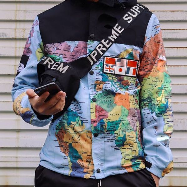 mens brand jackets map flag coat logo casual detachable cap fashion light coat mens print designer autumn new trand style selling, Black;brown
mens brand jackets map flag coat logo casual detachable cap fashion light coat mens print designer autumn new trand style selling, Black;brown