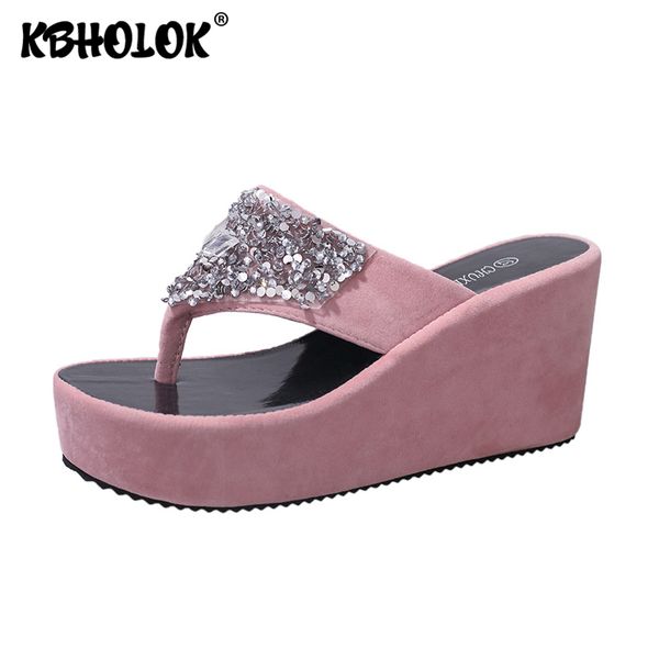 suede rhinestones women flip flop 2020 summer new women's flip-flops wedge slippers woman platform slipper high heel shoes, Black
suede rhinestones women flip flop 2020 summer new women's flip-flops wedge slippers woman platform slipper high heel shoes, Black