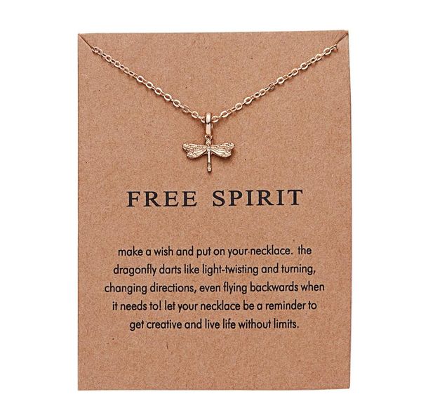 fashion creative alloy dragonfly pendant necklace with letter paper card gold plated necklaces charm chokers clavicle chain for women gifts, Silver
fashion creative alloy dragonfly pendant necklace with letter paper card gold plated necklaces charm chokers clavicle chain for women gifts, Silver