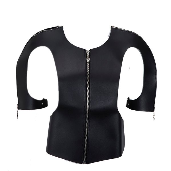 pu leather fancy straight jacket for women sm s&m body harness fetish toy for cosplay bondage gear
pu leather fancy straight jacket for women sm s&m body harness fetish toy for cosplay bondage gear