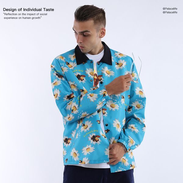 2019 sunflower bee jacket pattern stand collar men jacket original design streetwear hip hop personality windbreaker, Black;brown
2019 sunflower bee jacket pattern stand collar men jacket original design streetwear hip hop personality windbreaker, Black;brown