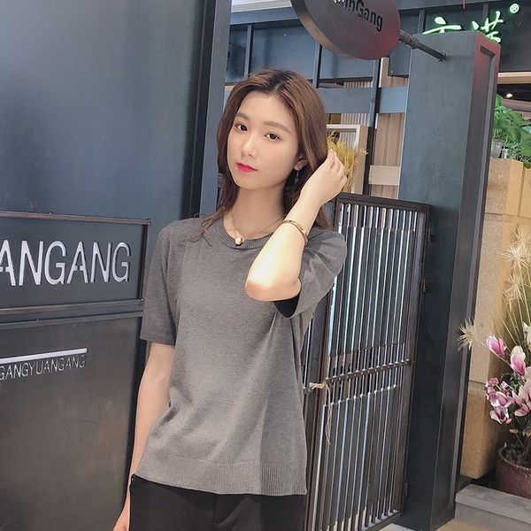 women sweaters short sleeve fashion round neck women cashmere sweater knitted pullover sweter plus size 2019 new, White;black
women sweaters short sleeve fashion round neck women cashmere sweater knitted pullover sweter plus size 2019 new, White;black