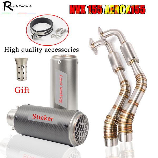 aerox 155 nvx 155 motorcycle exhaust modified for yamaha aerox nvx155 front connection link pipe muffler db killer
aerox 155 nvx 155 motorcycle exhaust modified for yamaha aerox nvx155 front connection link pipe muffler db killer