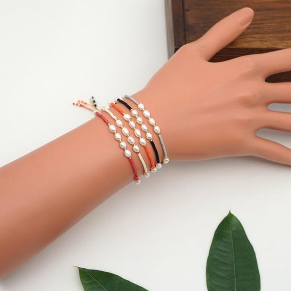 long simple pearl bracelet women friendship miyuki bracelets bohemian pulseras mujer adjustable rope handwoven jewelry, Black
long simple pearl bracelet women friendship miyuki bracelets bohemian pulseras mujer adjustable rope handwoven jewelry, Black