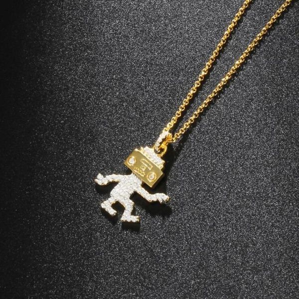 anl038, s925 sterling silver collar statement 5a zircon crystal dancing music robot pendant necklace for women
anl038, s925 sterling silver collar statement 5a zircon crystal dancing music robot pendant necklace for women