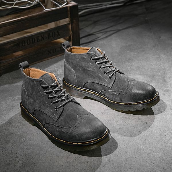 new winter boots men waterproof men's boots warm comfortable men winter shoes high leather ankle men's sneakers, Black 
new winter boots men waterproof men's boots warm comfortable men winter shoes high leather ankle men's sneakers, Black