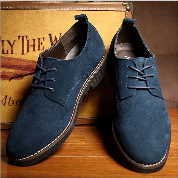 plus size 48 men casual leather shoes oxfords suede leather men's flats spring autumn fashion luxury classic shoes h327, Black
plus size 48 men casual leather shoes oxfords suede leather men's flats spring autumn fashion luxury classic shoes h327, Black