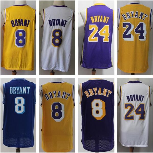# 8 # 24 Горячей Продажа Black Mamba Classics пережиток баскетбольный Желтый Фиолетовый Белый Mens сами лучшее качество прошитый
# 8 # 24 Горячей Продажа Black Mamba Classics пережиток баскетбольный Желтый Фиолетовый Белый Mens сами лучшее качество прошитый