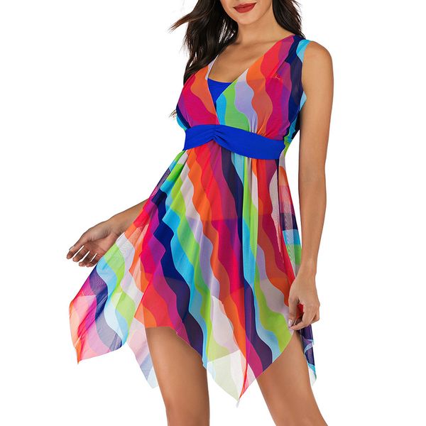 women plus size beachdress print tankini swimjupmsuit long swimsuit beachwear striped swimwear costume da bagno #yl10, White;black
women plus size beachdress print tankini swimjupmsuit long swimsuit beachwear striped swimwear costume da bagno #yl10, White;black