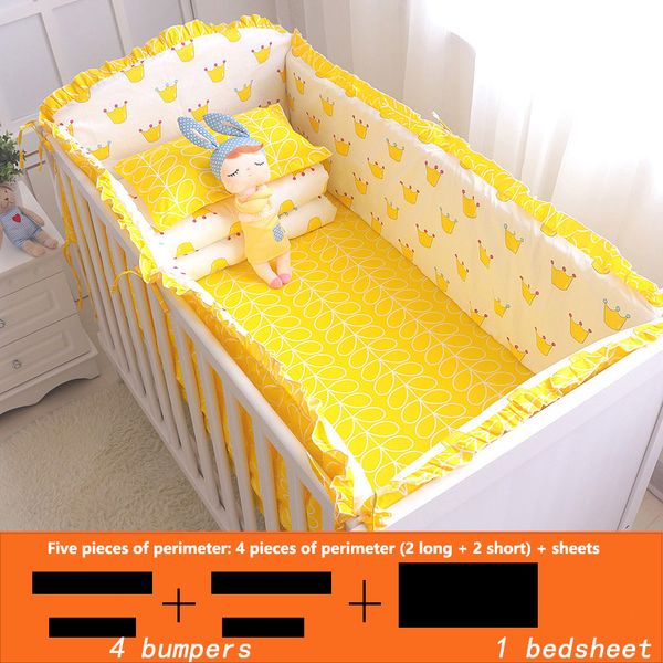 baby bed cottonthicken bumpers 4-piece bed suit crib around cushion cot protector anti-collision sheets newborns room deco
baby bed cottonthicken bumpers 4-piece bed suit crib around cushion cot protector anti-collision sheets newborns room deco