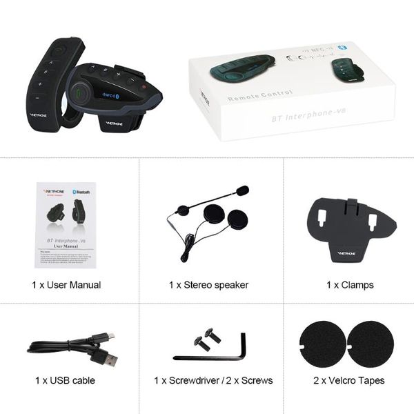 v8 motorcycle helmet intercom helmet headset for headphones 5 pilots bt intercoms fm radio nfc remote control hot
v8 motorcycle helmet intercom helmet headset for headphones 5 pilots bt intercoms fm radio nfc remote control hot