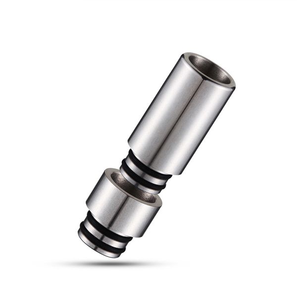 

510 SS Drip Tip 2 in 1 Stainless Steel Mouthpiece high quality for Kamry Kecig 1.0 and 510 Atomizer Tank ecig dhl