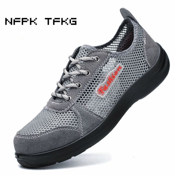 mens construction site worker dress plus size breathable steel toe covers working safety shoes summer security sandals protect, Black
mens construction site worker dress plus size breathable steel toe covers working safety shoes summer security sandals protect, Black
