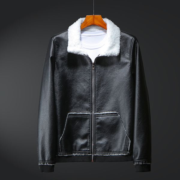 winter fur leather jackets mens plus size 8xl fleece lining men's jackets coats thick warm outwear young male jacket men my147, Black;brown
winter fur leather jackets mens plus size 8xl fleece lining men's jackets coats thick warm outwear young male jacket men my147, Black;brown