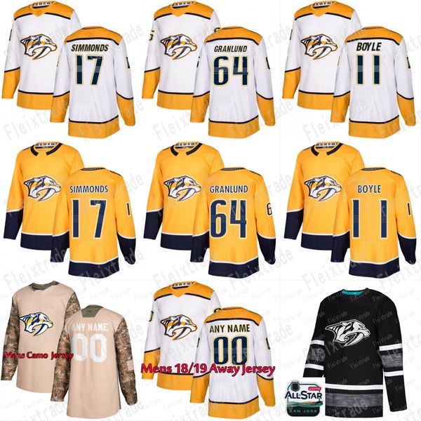 17 Wayne Simmonds Nashville Predators Jersey Mikael Granlund Brian Boyle Filip Forsberg Pekka Josi Viktor Arvidsson Ryan Johansen
17 Wayne Simmonds Nashville Predators Jersey Mikael Granlund Brian Boyle Filip Forsberg Pekka Josi Viktor Arvidsson Ryan Johansen