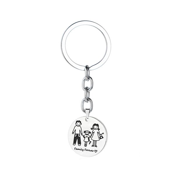 12pc wholesale family forever engraved keychain mom dad daughter family love keyring kids mother father gifts stainless steel, Silver
12pc wholesale family forever engraved keychain mom dad daughter family love keyring kids mother father gifts stainless steel, Silver