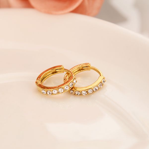 gold cz crystal luxury lovely kid baby little girls jewellery security safety princess round goldhuggies hoop earrings jewelry, Golden;silver
gold cz crystal luxury lovely kid baby little girls jewellery security safety princess round goldhuggies hoop earrings jewelry, Golden;silver