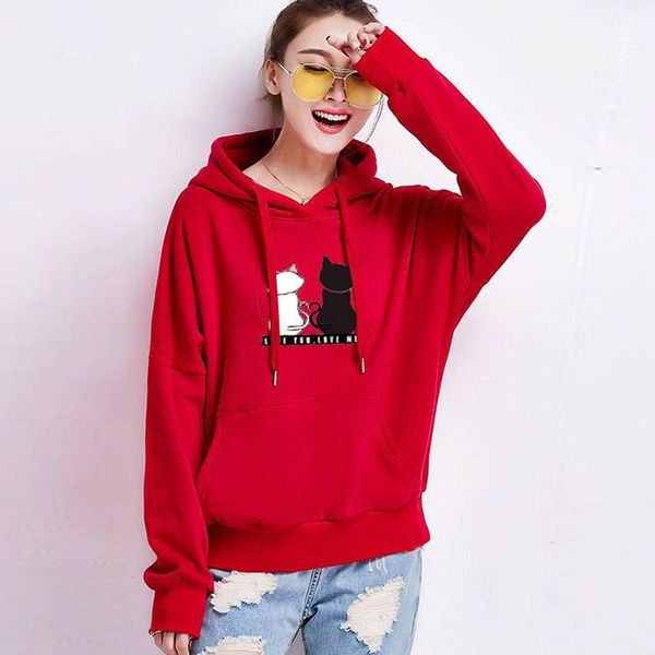 braad fashion women cartoon printed sweatshirts ladies casual long sleeve hooded pullover female pockets loose sweatshirts, Black
braad fashion women cartoon printed sweatshirts ladies casual long sleeve hooded pullover female pockets loose sweatshirts, Black