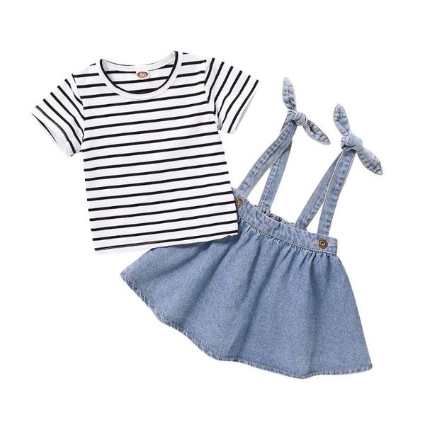 clothing sets born baby girl dress kids clothes summer girls t-shirt +denim for 2pcs outfits, White
clothing sets born baby girl dress kids clothes summer girls t-shirt +denim for 2pcs outfits, White