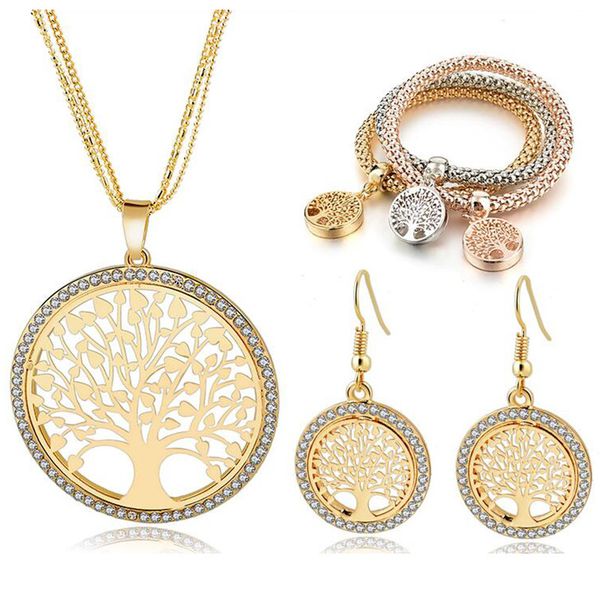 attractto fashion tree of life jewelry necklace earrings sets gold for women bridal elegant lady wedding jewelry set set160008gd
attractto fashion tree of life jewelry necklace earrings sets gold for women bridal elegant lady wedding jewelry set set160008gd