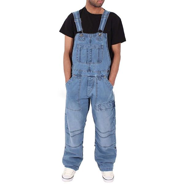 jaycosin men's pants autumn jeans wash overall pocket man pants zipper trouser male jumpsuit streetwear fashion casual polyester, Black
jaycosin men's pants autumn jeans wash overall pocket man pants zipper trouser male jumpsuit streetwear fashion casual polyester, Black