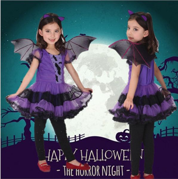 children's halloween costumes european and american children role-play cosplay play witch costumes, Blue
children's halloween costumes european and american children role-play cosplay play witch costumes, Blue