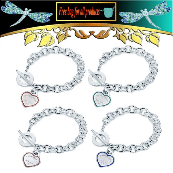 link, chain women bracelet heart-shaped hemming fashion accessories rough circle buckle 925 sterling silver jewelry valentine gift, Black
link, chain women bracelet heart-shaped hemming fashion accessories rough circle buckle 925 sterling silver jewelry valentine gift, Black