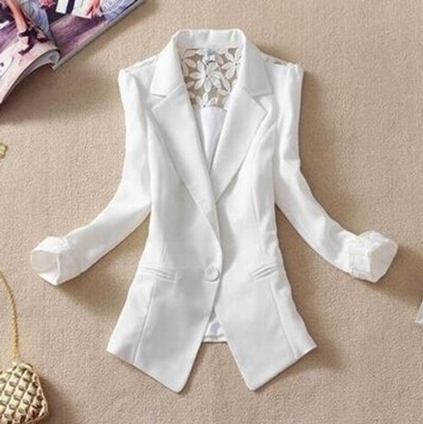female slim blazer femme outerwear spring summer women blazer feminino chaqueta mujer casaca mujer blanca yellow jacket abrigo, White;black
female slim blazer femme outerwear spring summer women blazer feminino chaqueta mujer casaca mujer blanca yellow jacket abrigo, White;black