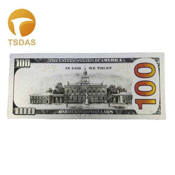 silver banknotes bills 100 dollars banknote paper money colored us banknotes for collection and business gifts 10pcs/lot
silver banknotes bills 100 dollars banknote paper money colored us banknotes for collection and business gifts 10pcs/lot