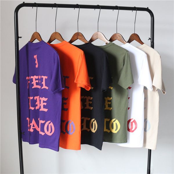 Summer kanye west Fashion I feel like pablo Printed T-Shirts Hip Hop Short Sleeve Tees Designer T Shirts
Summer kanye west Fashion I feel like pablo Printed T-Shirts Hip Hop Short Sleeve Tees Designer T Shirts