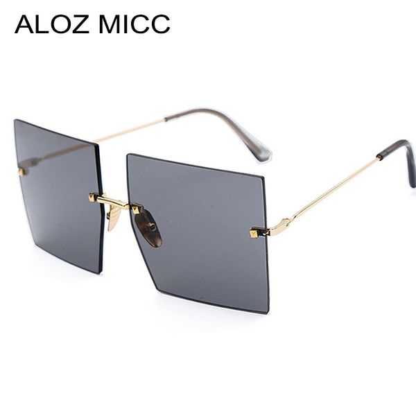aloz micc 2019 fashion women frameless sunglasses for women brand design metal sunglasses men elegant sunglass a403, White;black
aloz micc 2019 fashion women frameless sunglasses for women brand design metal sunglasses men elegant sunglass a403, White;black