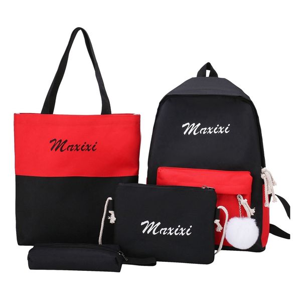 4pcs/set women school backpacks schoolbag for teenagers girls student book bag boys satchel
4pcs/set women school backpacks schoolbag for teenagers girls student book bag boys satchel