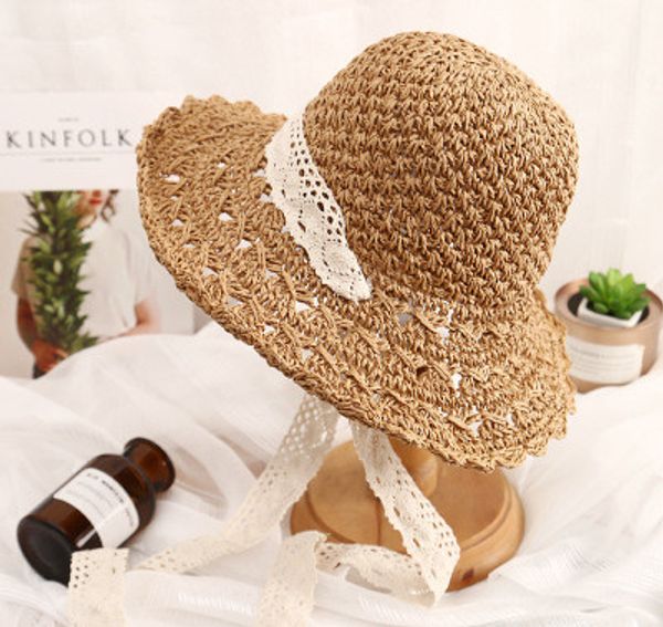 korean folding straw hat female. grace lace bonnet. windbreak beach sun hat. artistic manual sunshade and sunscreen cap, Blue;gray
korean folding straw hat female. grace lace bonnet. windbreak beach sun hat. artistic manual sunshade and sunscreen cap, Blue;gray