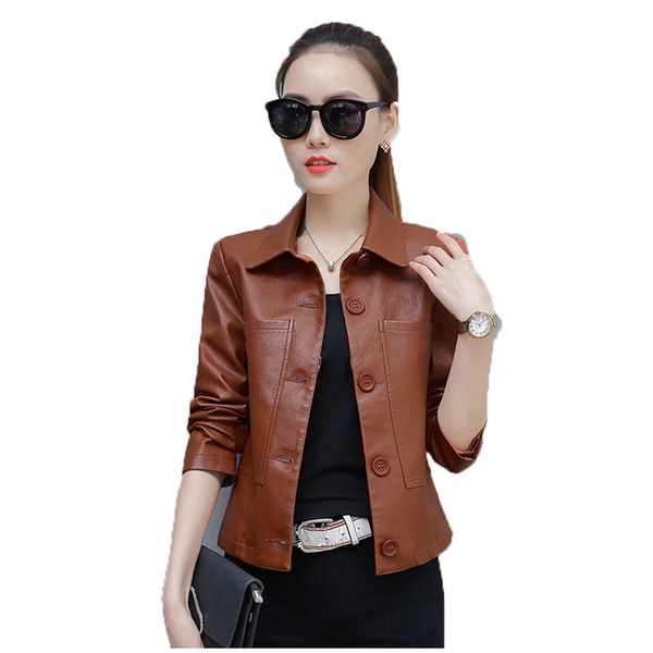 faux leather coat women 2019 spring and autumn new korean version m-4xl casual pu coat black fashion faux leather jacket jd400
faux leather coat women 2019 spring and autumn new korean version m-4xl casual pu coat black fashion faux leather jacket jd400