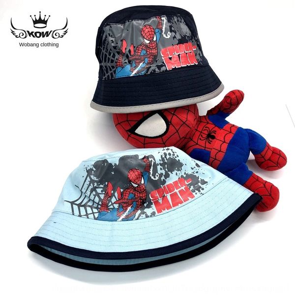 children's autumn boy cartoon spider-man fisherman bucket bucket hat outdoor sunshade boy marvel basin hat, Yellow
children's autumn boy cartoon spider-man fisherman bucket bucket hat outdoor sunshade boy marvel basin hat, Yellow
