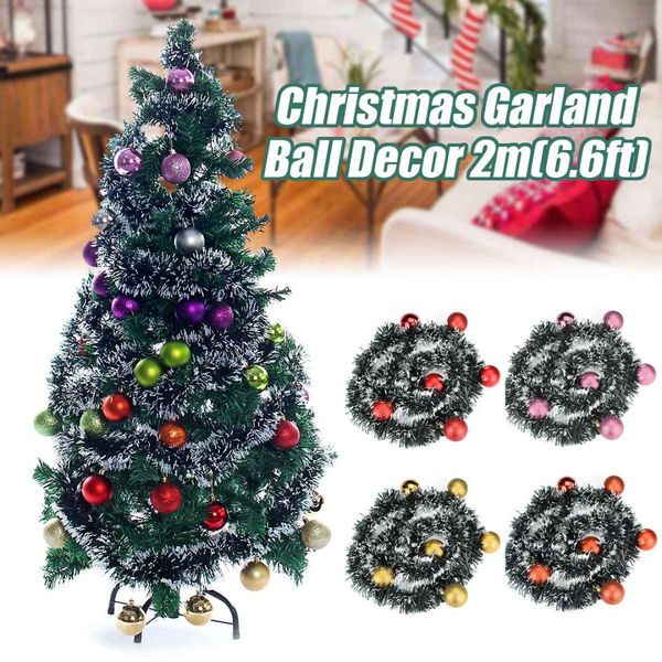 2m christmas leaf rattan garland bowknot flower balls decorated thick mantel fireplace garland pine tree 7 colors
2m christmas leaf rattan garland bowknot flower balls decorated thick mantel fireplace garland pine tree 7 colors