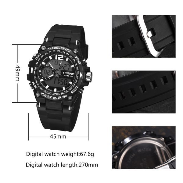 fashion digital electronic led watch date men's outdoor sports waterproof watch, Slivery;brown
fashion digital electronic led watch date men's outdoor sports waterproof watch, Slivery;brown
