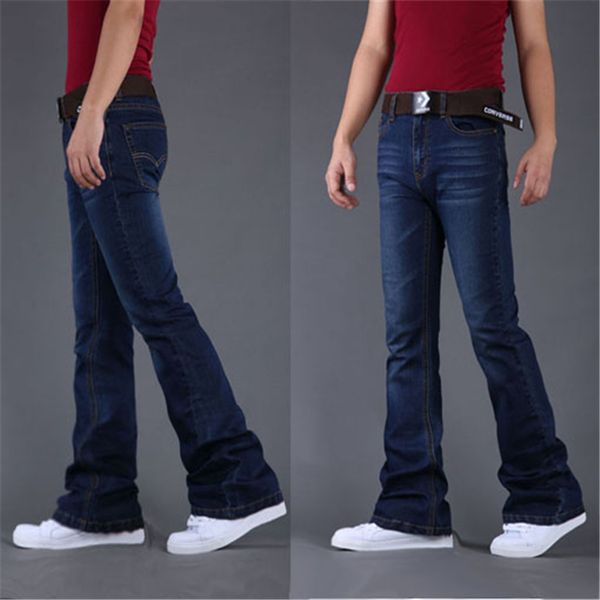 mens jeans 2019 spring new trend flared jeans korean street style handsome youthful, Blue
mens jeans 2019 spring new trend flared jeans korean street style handsome youthful, Blue