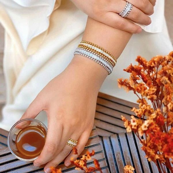 janekelly 2pcs dubai bangle ring set fashion jewelry sets for women wedding engagement brincos para as mulheres 2020, Silver
janekelly 2pcs dubai bangle ring set fashion jewelry sets for women wedding engagement brincos para as mulheres 2020, Silver