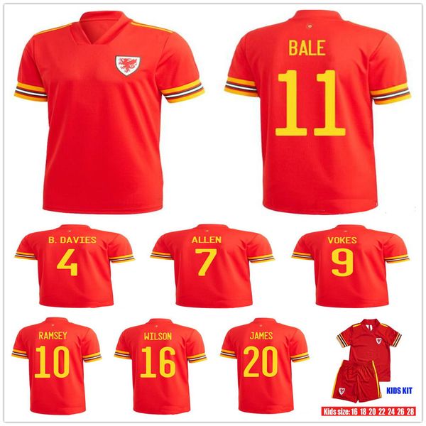 man kids 19 20 wales soccer jersey 11 gareth bale 10 ramsey vokes allen james wilson b.davies customize 2020 home red youth football uniform, Black
man kids 19 20 wales soccer jersey 11 gareth bale 10 ramsey vokes allen james wilson b.davies customize 2020 home red youth football uniform, Black
