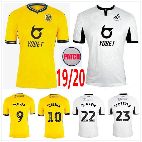 2019 2020 swansea city soccer jersey special limited edition kalulu surridge borja peterson celina a ayew roberts custom home football shirt, Black;yellow
2019 2020 swansea city soccer jersey special limited edition kalulu surridge borja peterson celina a ayew roberts custom home football shirt, Black;yellow
