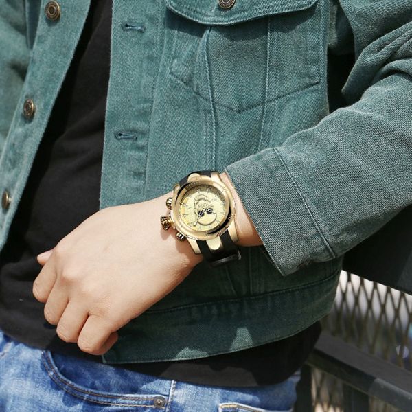 drop shipping brand genuine men watches sports watch quartz watch skull special for you climbing wristwatches montre homme, Slivery;brown
drop shipping brand genuine men watches sports watch quartz watch skull special for you climbing wristwatches montre homme, Slivery;brown