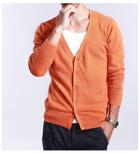 wanwan spring and autumn 2018 new men's v-neck cardigan sweater slim sweater thin waist wool coat genuine men coat, White;black
wanwan spring and autumn 2018 new men's v-neck cardigan sweater slim sweater thin waist wool coat genuine men coat, White;black