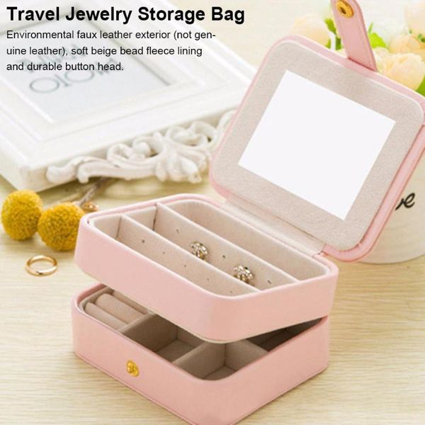 jewelry box portable storage organizer earring holder zipper women lipstick necklace ring bracelet jewelry display travel case
jewelry box portable storage organizer earring holder zipper women lipstick necklace ring bracelet jewelry display travel case