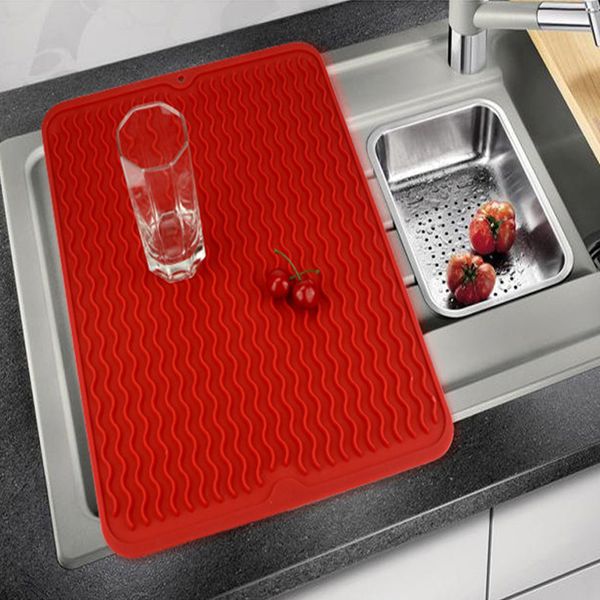 3 цветов многофункциональный placemat силикона нескользящая теплостойкий кухня раковина водонепроницаемый циновка чашки
3 цветов многофункциональный placemat силикона нескользящая теплостойкий кухня раковина водонепроницаемый циновка чашки