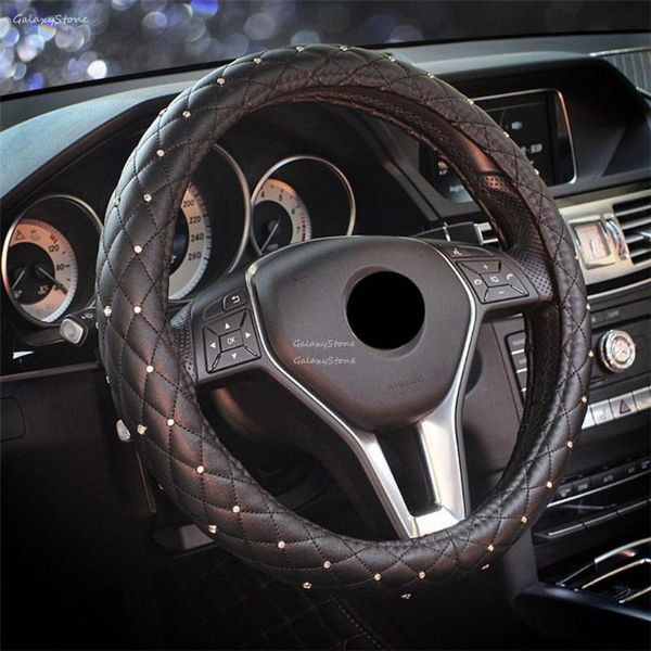 black red star bling pu leather car steering wheel cover 38cm 15"/37 universal cover grip for
black red star bling pu leather car steering wheel cover 38cm 15"/37 universal cover grip for