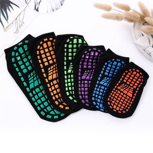 children's polyester cotton non-slip socks trampoline socks comfortable wear-resistant non-slip sports, Black
children's polyester cotton non-slip socks trampoline socks comfortable wear-resistant non-slip sports, Black