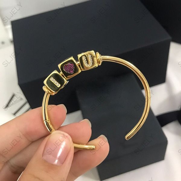customize bangle custom fashion unique yellow gold color zircon initial letter numeral symbol dice open cuff bracelet for women, Black
customize bangle custom fashion unique yellow gold color zircon initial letter numeral symbol dice open cuff bracelet for women, Black