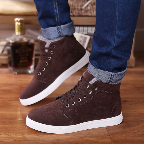 2019 new fashion classic warm snow boots plush leather boots fur winter men ankle for casual comfortable sneakers889, Black
2019 new fashion classic warm snow boots plush leather boots fur winter men ankle for casual comfortable sneakers889, Black